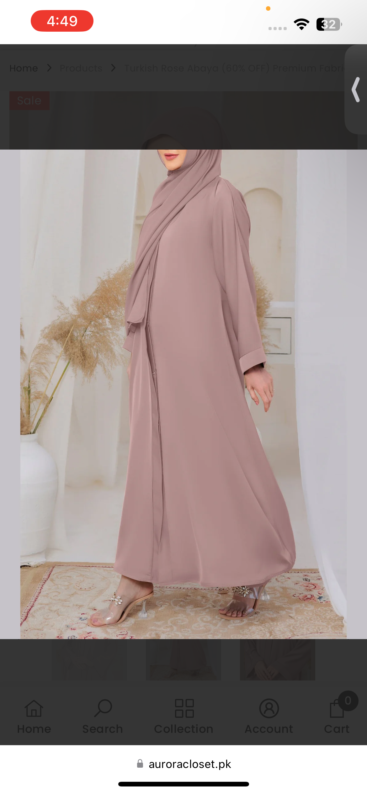 Muslim abbaya sample product