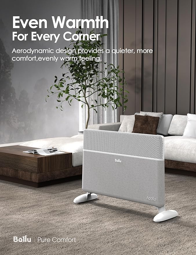 Ballu 1500W Smart Electric Panel Heater