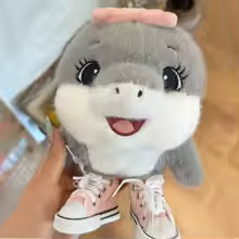 TungTungTung Brainrot Tralala Hai Kosedyr – Søt Anime Plush