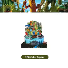 Italiensk Brainrot Bursdagsdekorasjon – Ballonger, Kopper, Tallerkener og Banner