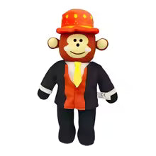 25 cm Morsom Brainrot Kosedyr Nr.9 og Nr.67 – Spyttetunge Plysjleke