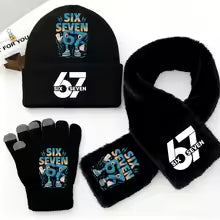 67 Brainrot vintersett for barn