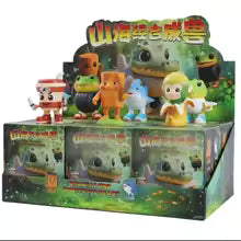 Ny Trendy Shanhaijing Blindboks – Håndlaget Kunstharpiksfigur