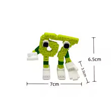 3D 67 Brainrot Minifigur