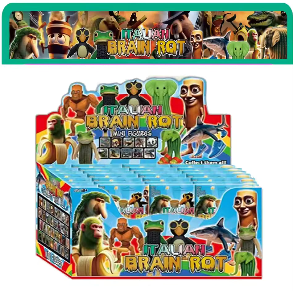 Blindboks AI Dyr Figur – Tung Tung Sahur