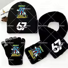 67 Brainrot vintersett for barn