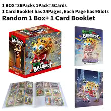 Brainrot Samlekortbok – TungTungTung Sahur Kortsett