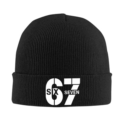 67 Unisex morsom strikkelue