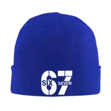 67 Unisex morsom strikkelue