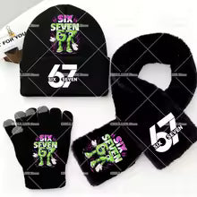 67 Brainrot vintersett for barn