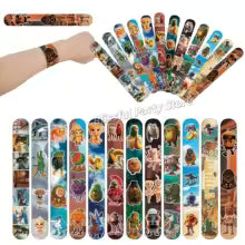 Brainrot Slap-Armbånd – TungTungTung Sahur Party Favor