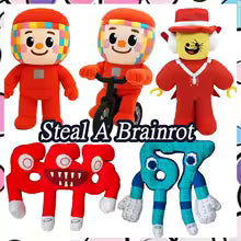 Steal A Brainrot Los Chicleteiras Sammy Jandel Plush – Søt Anime Dukke