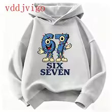 67 Brainrot hettegenser