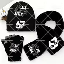 67 Brainrot vintersett for barn