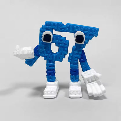 3D 67 Brainrot Minifigur