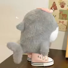 TungTungTung Brainrot Tralala Hai Kosedyr – Søt Anime Plush