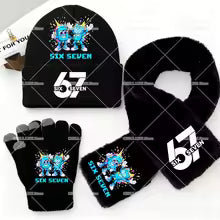 67 Brainrot vintersett for barn