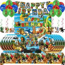 Italiensk Brainrot Bursdagsdekorasjon – Ballonger, Kopper, Tallerkener og Banner