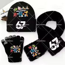 67 Brainrot vintersett for barn