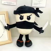 Tralalelo Tralala Shark Plush – TungTungTung Brainrot Kosedyr