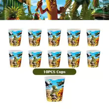 Italiensk Brainrot Bursdagsdekorasjon – Ballonger, Kopper, Tallerkener og Banner