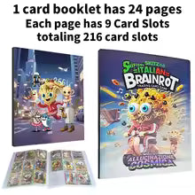 Brainrot Samlekortbok – TungTungTung Sahur Kortsett