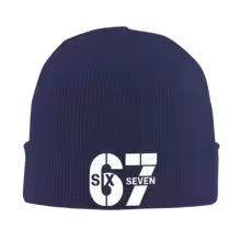 67 Unisex morsom strikkelue